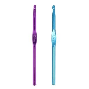 Agulha de crochet em alumínio 6.50mm