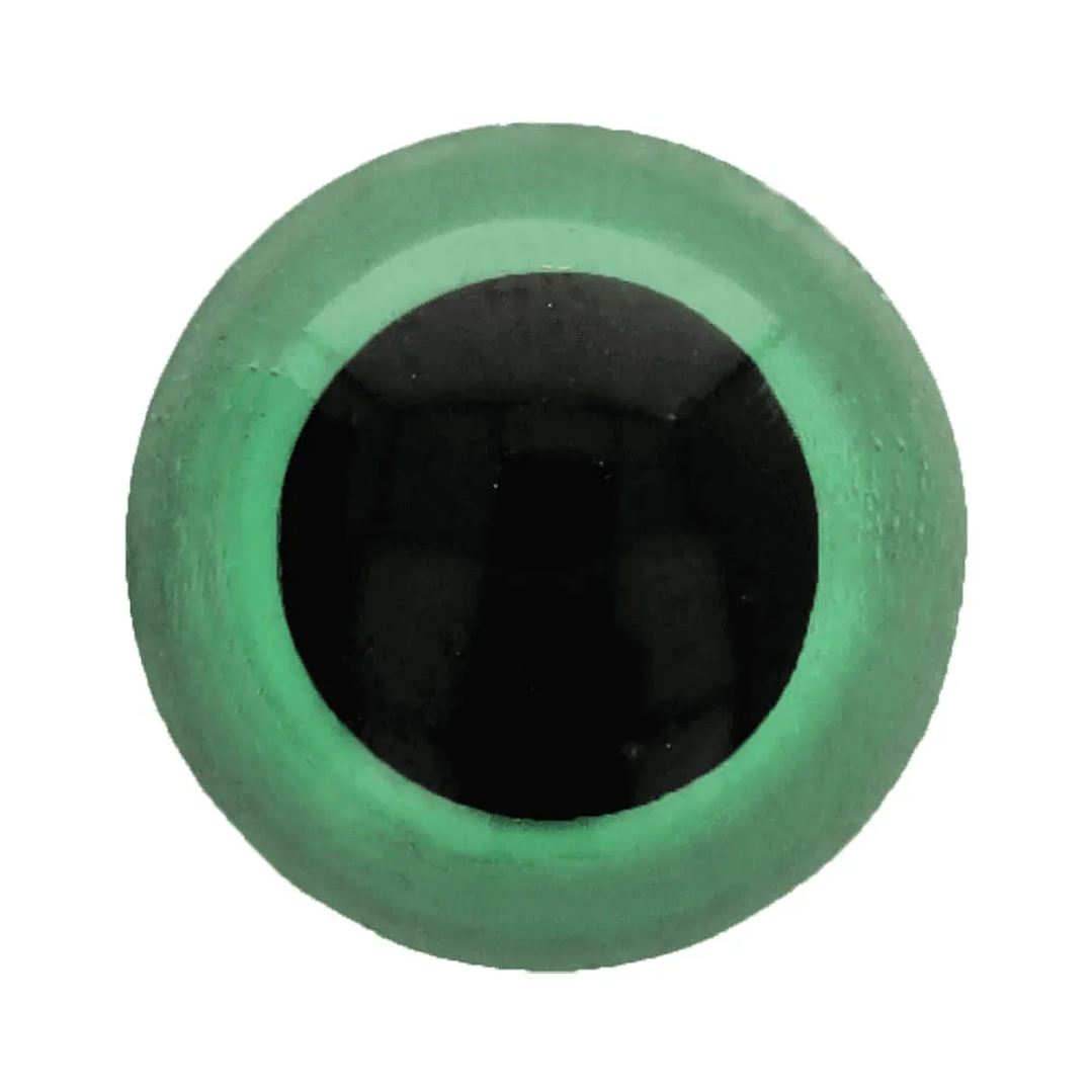 Ojos de animal - Ojos de seguridad de 8 mm - Verde (525) 1