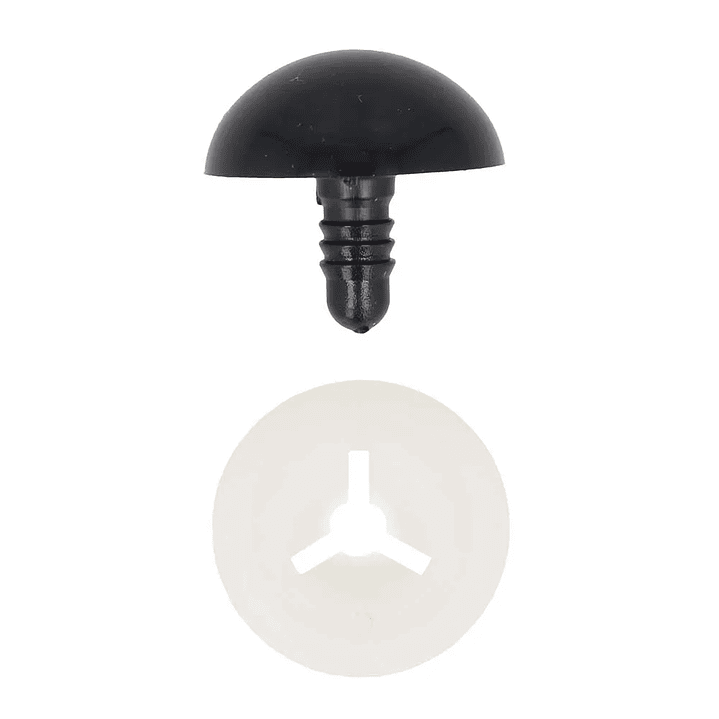 Ojos de animal - Ojos de seguridad de 20 mm - Negro (000) 2