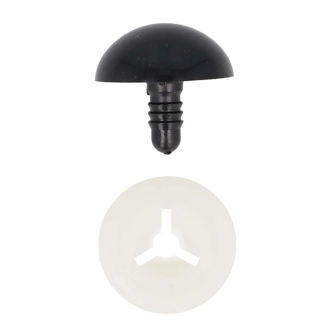 Ojos de animal - Ojos de seguridad de 28 mm - Negro (000) 2