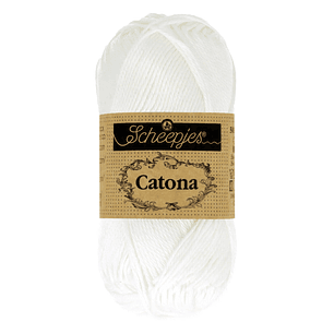Scheepjes Catona 100g - 106 Snow White