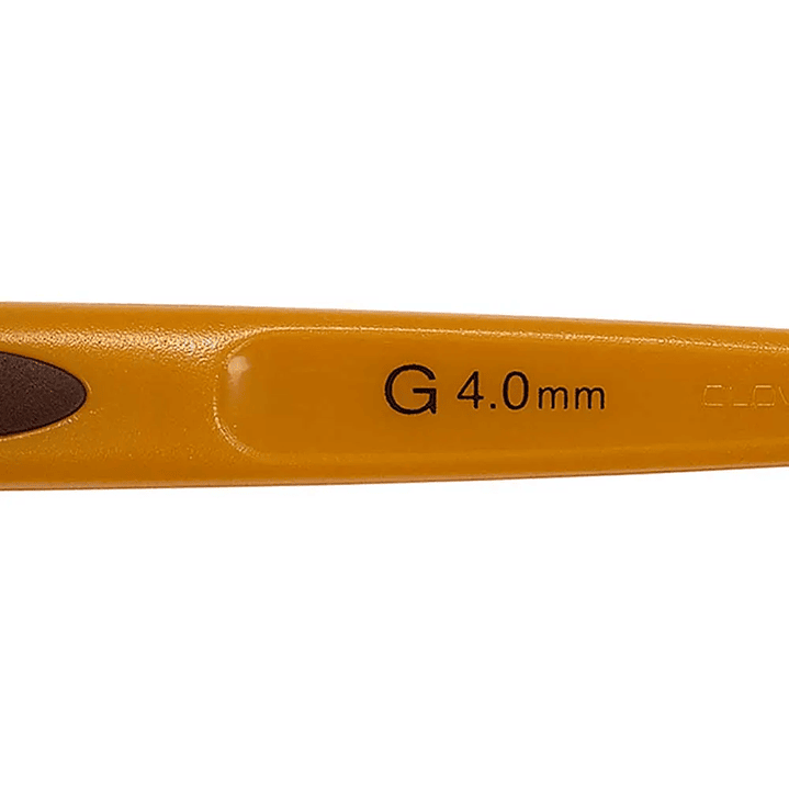 Aguja de crochet Clover Soft Touch de 4,50 mm 6