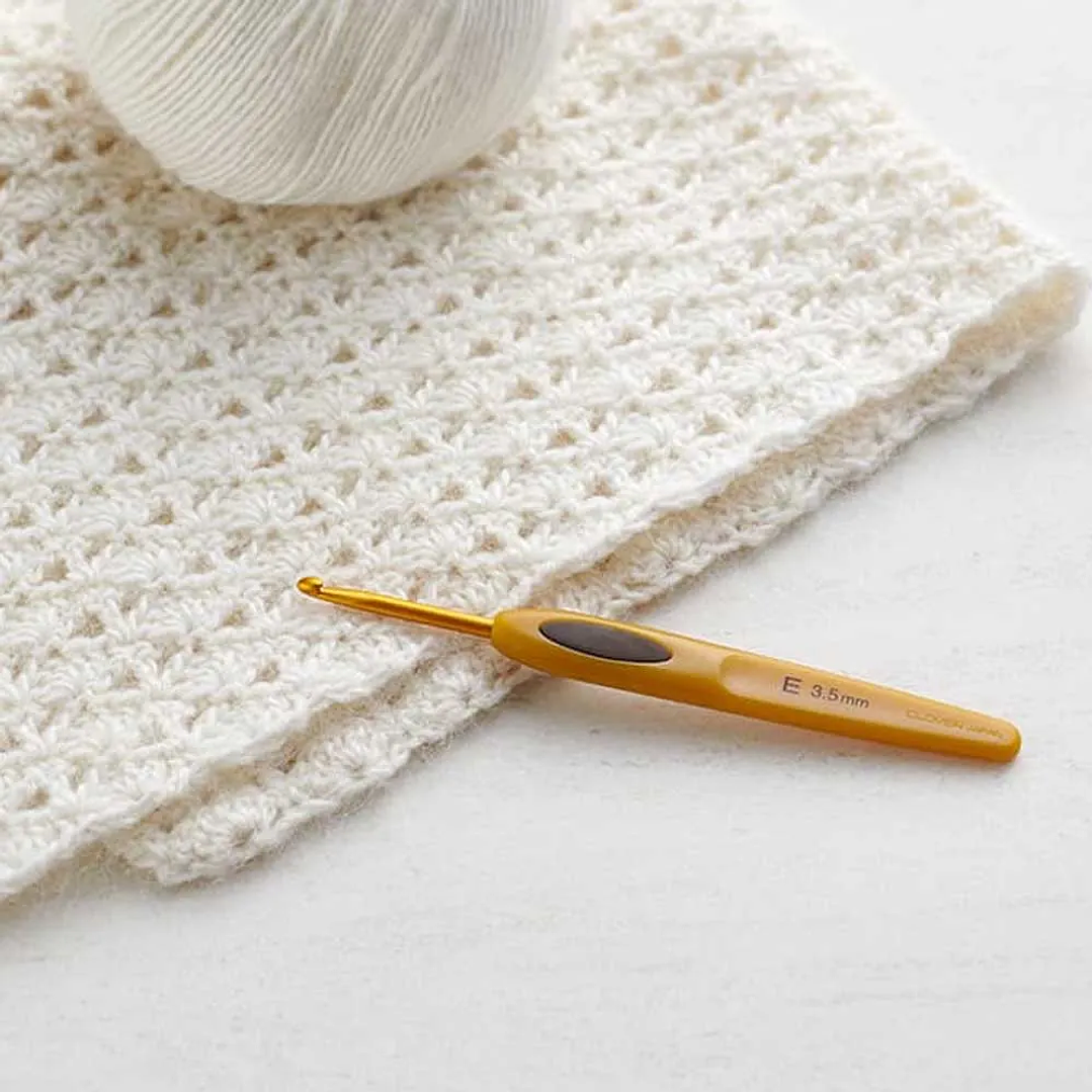 Aguja de crochet Clover Soft Touch de 4,50 mm 8