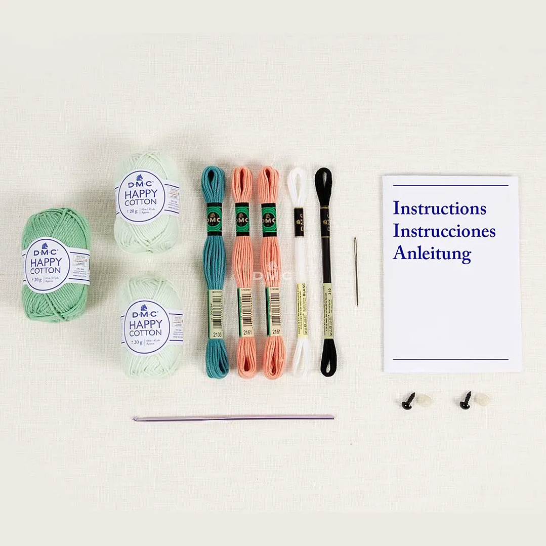 DMC kit Amigurumi - Tartaruga Marinha 3