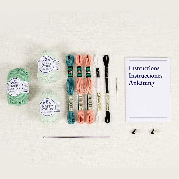 DMC kit Amigurumi - Tartaruga Marinha 3