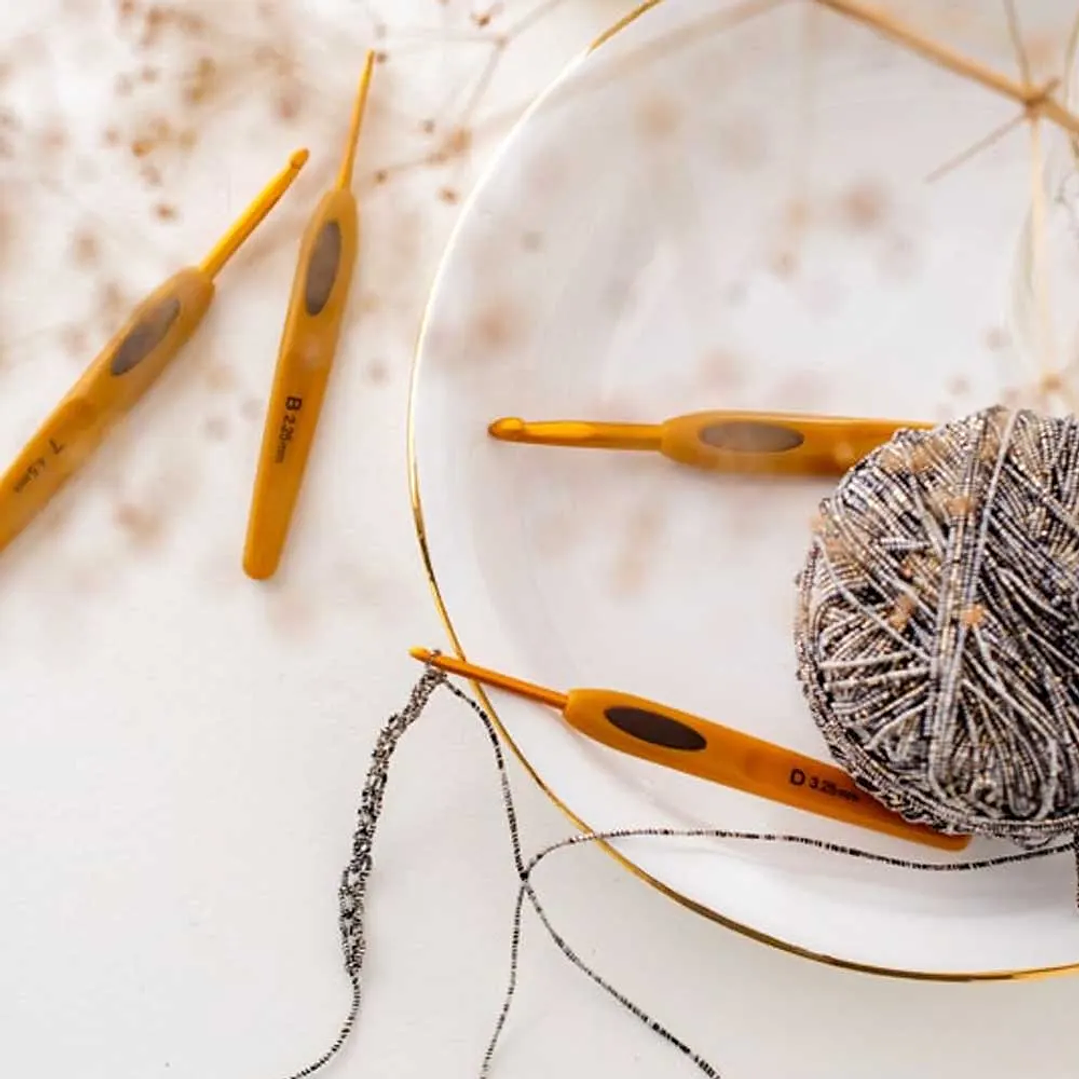 Aguja de crochet Clover Soft Touch de 3,00 mm 9