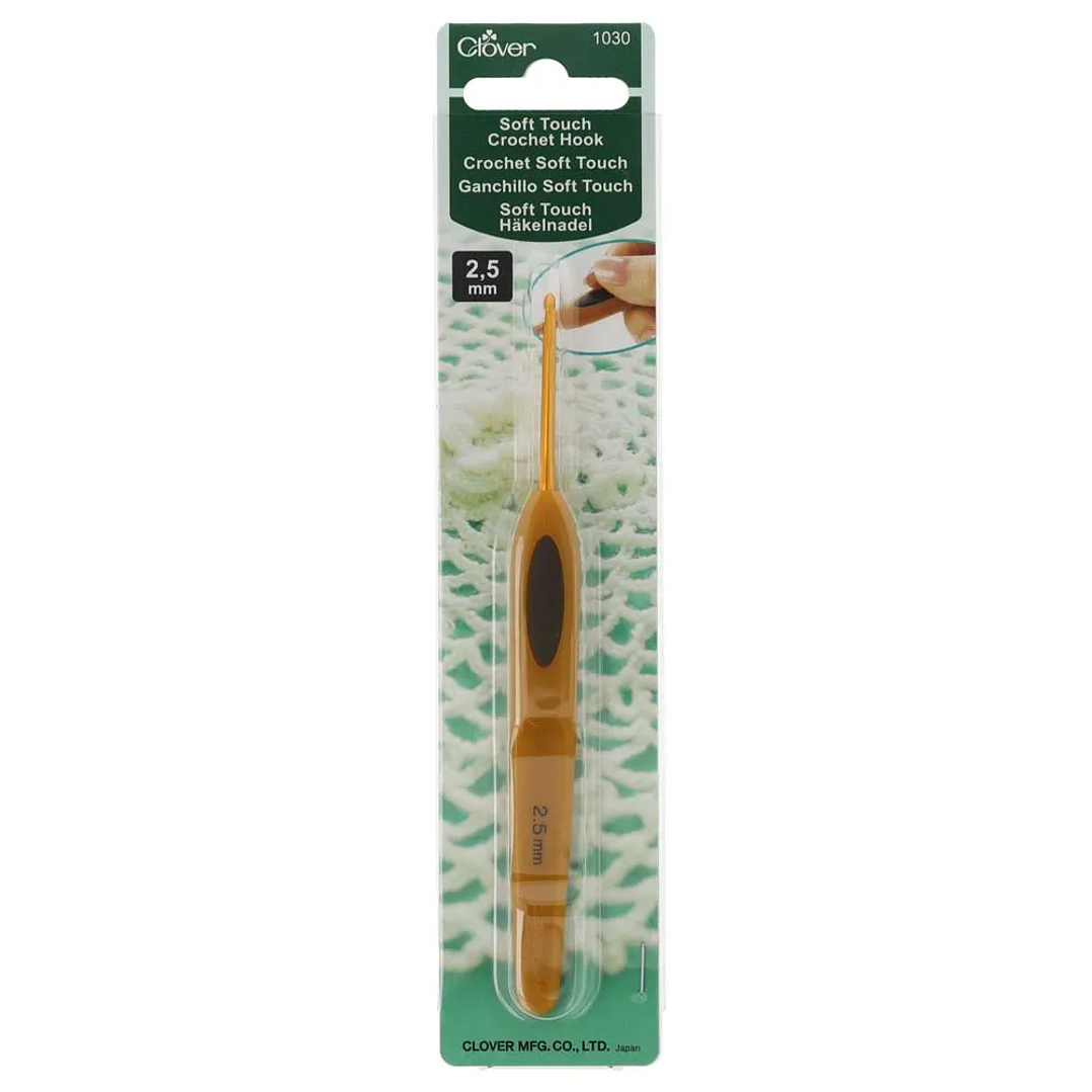 Aguja de crochet Clover Soft Touch de 2,50 mm 4