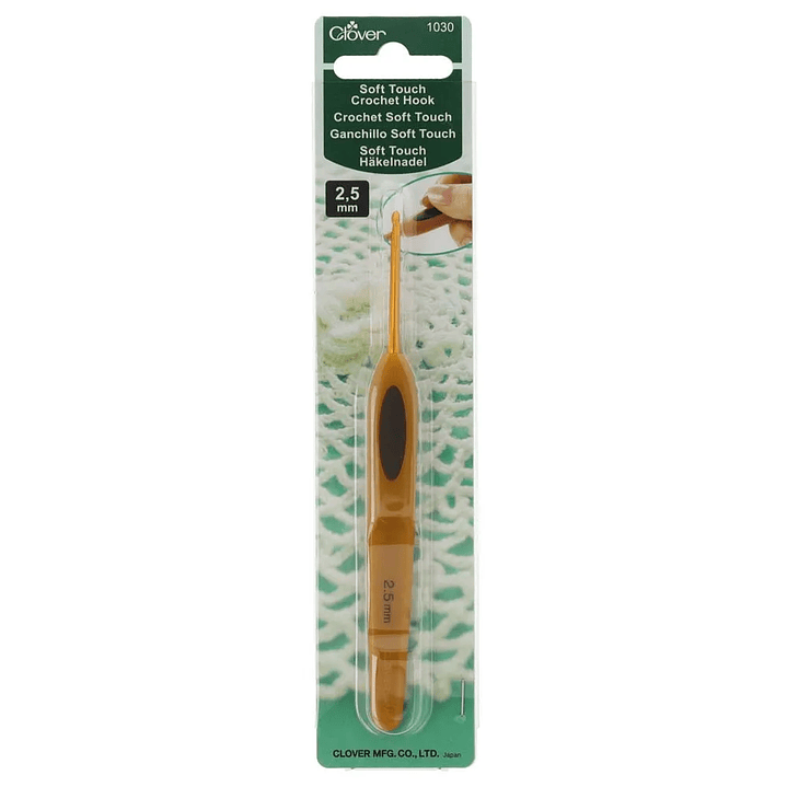 Aguja de crochet Clover Soft Touch de 2,50 mm 4