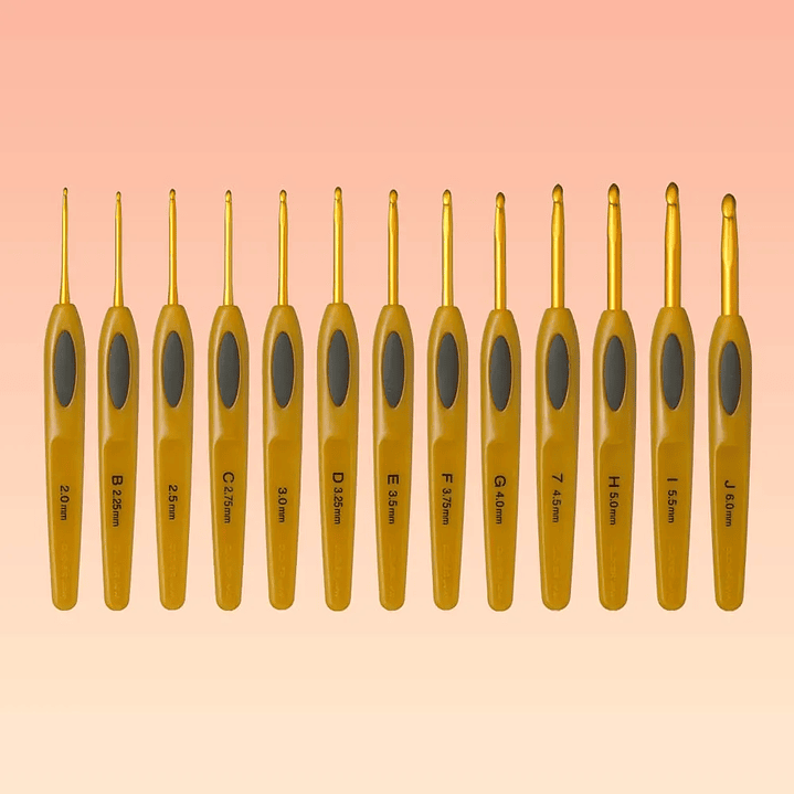 Aguja de crochet Clover Soft Touch de 5,00 mm 5