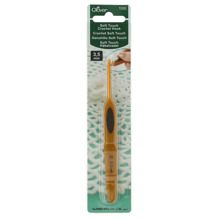 Aguja de crochet Clover Soft Touch de 3,50 mm 2