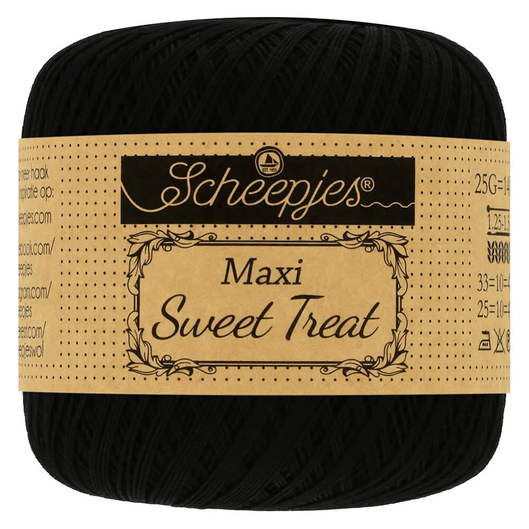 Scheepjes Maxi Sweet Treat 25g - 110 Black 1