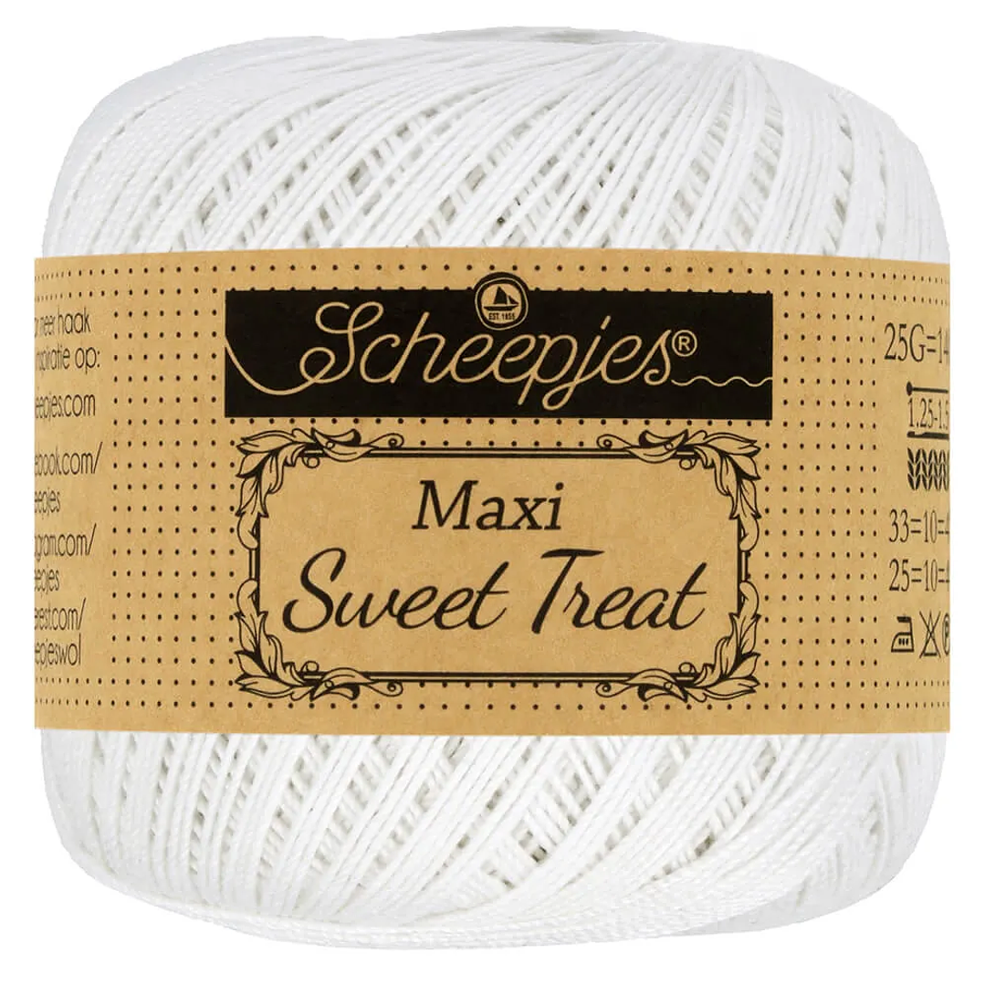 Scheepjes Maxi Sweet Treat 25g - 106 Snow White 1
