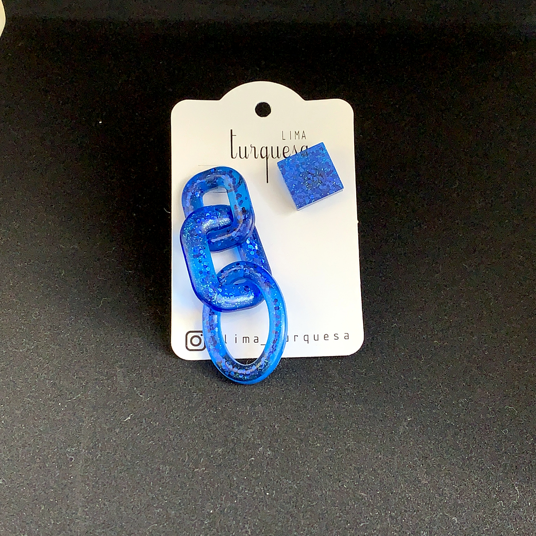 Brincos Fantasy Collection by Lima Turquesa – Argolas e Cubos 1