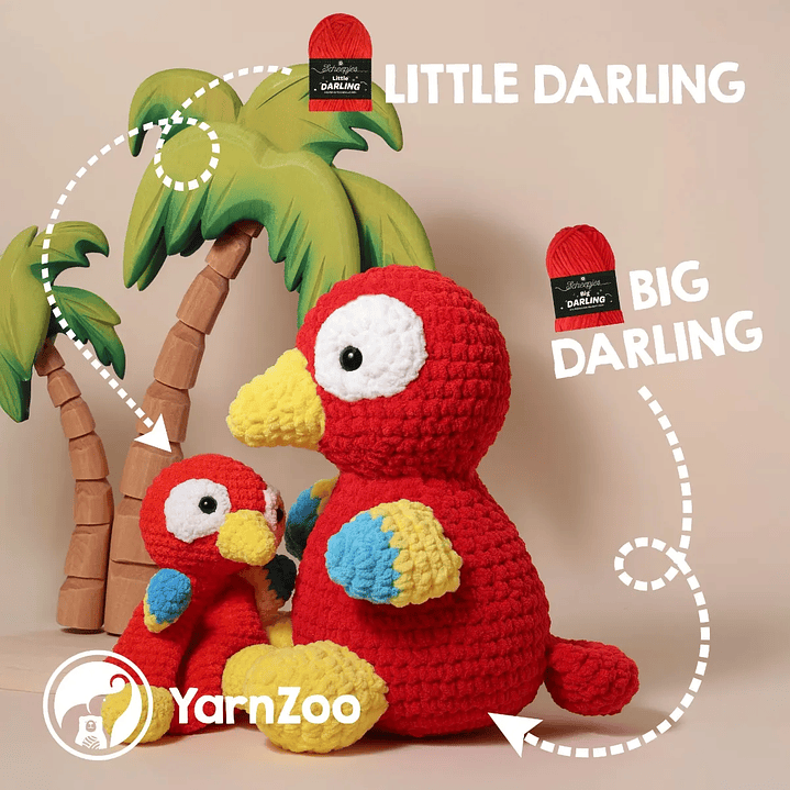 Scheepjes Little Darling 50g - 417 - Strawberry 4