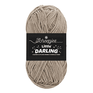 Scheepjes Little Darling Sparkle 50g - 409S Koala Sparkle
