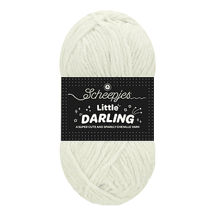 Scheepjes Little Darling Sparkle 50g - 401S Ice Bear Sparkle