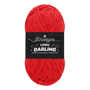 Scheepjes Little Darling Sparkle 50g - 427S Cherry Sparkle