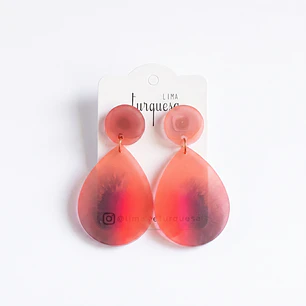 Brincos Rouge Collection by Lima Turquesa – Gotas XL