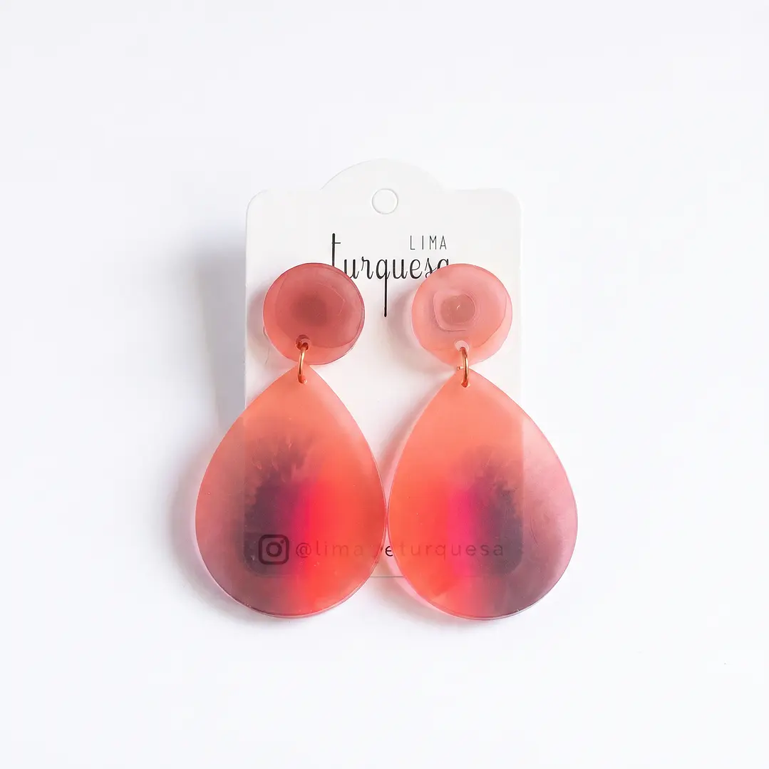 Brincos Rouge Collection by Lima Turquesa – Gotas XL 1