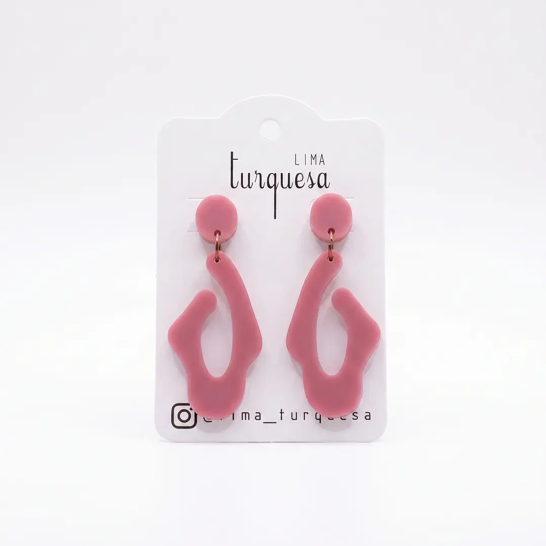 Brincos Rouge Collection by Lima Turquesa – Gancho Fantasia 1