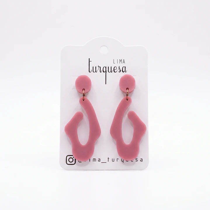 Brincos Rouge Collection by Lima Turquesa – Gancho Fantasia 1