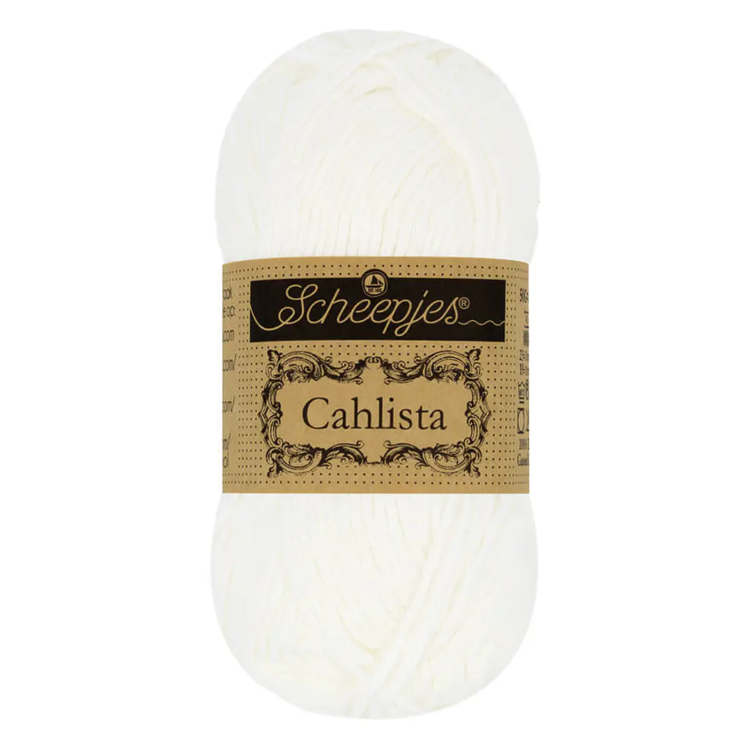 Scheepjes Cahlista 50g - 106 Snow White 1