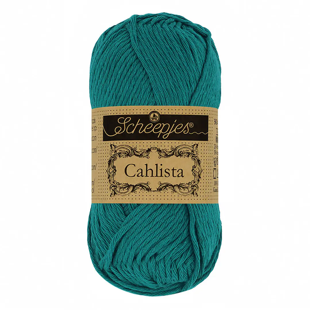 Scheepjes Cahlista 50g - 401 Dark Teal 1