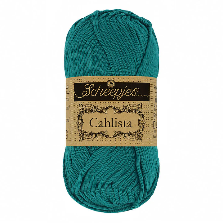 Scheepjes Cahlista 50g - 401 Dark Teal 1