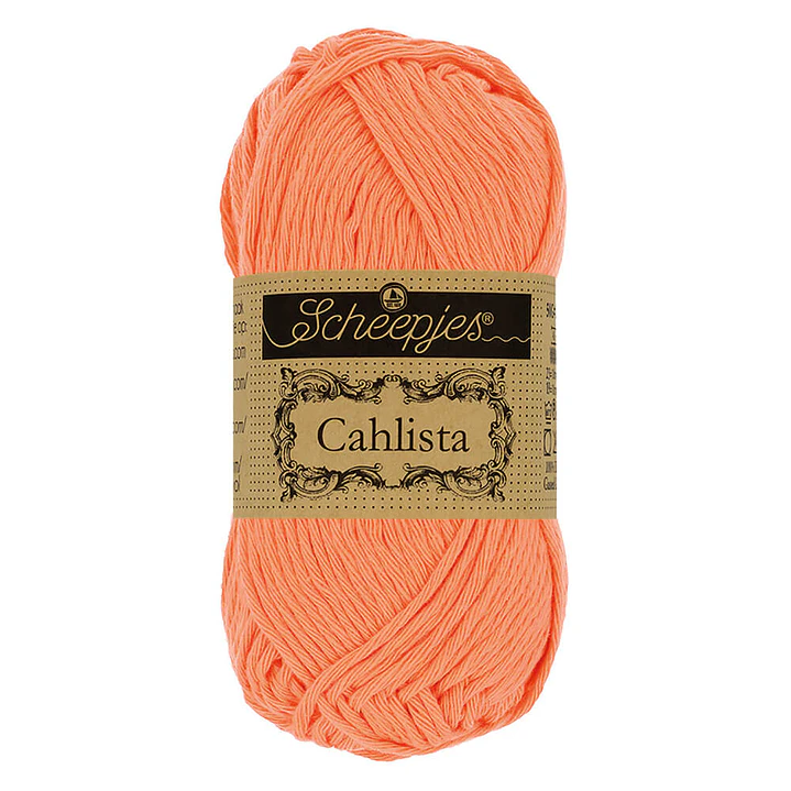 Scheepjes Cahlista 50g - 410 Rich Coral 1
