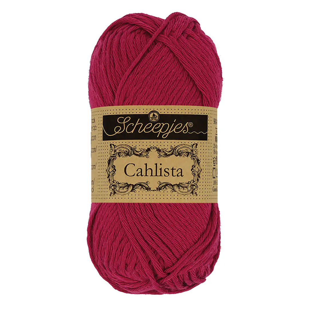 Scheepjes Cahlista 50g - 517 Ruby 1
