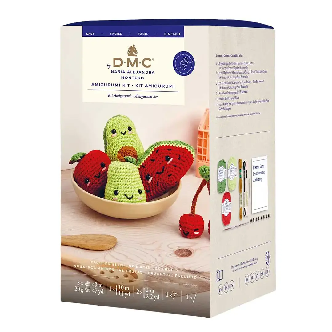 DMC kit Amigurumi - Frutas Amigas 4