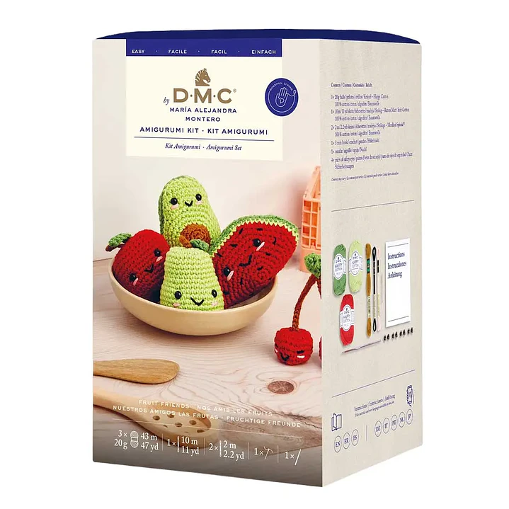 DMC kit Amigurumi - Frutas Amigas 4