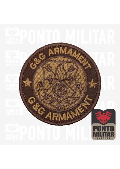 G&G Armament Patch Bordado 8cm - Ponto Militar