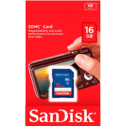 SanDisk SDHC card 16gb
