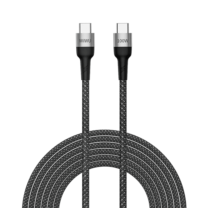 Wiwu Cyclone fast charge Cable USB-C to USB-C 100W F15 4