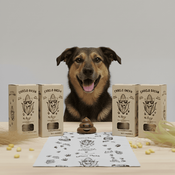 Bolsas compostables para mascotas – Choclo Bacán (Pack de 192 unidades) 4