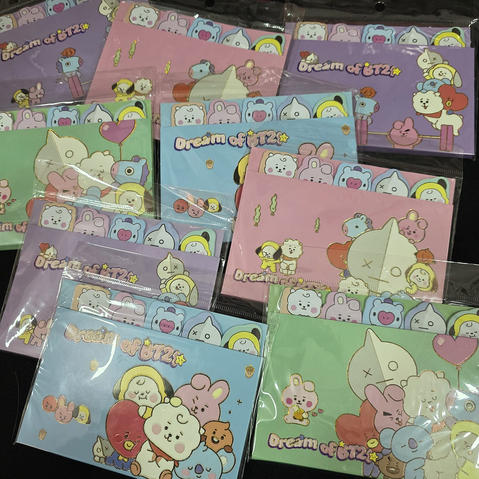 POST IT GRANDE BTS 1