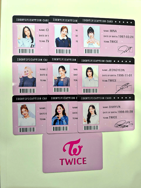 IDENTIFICACIÓN TWICE