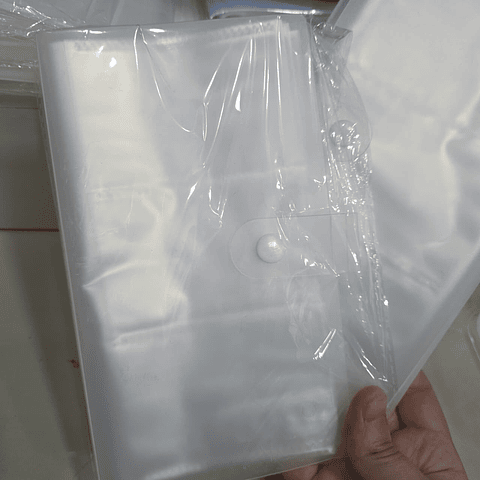 BINDER TRANSPARENTE