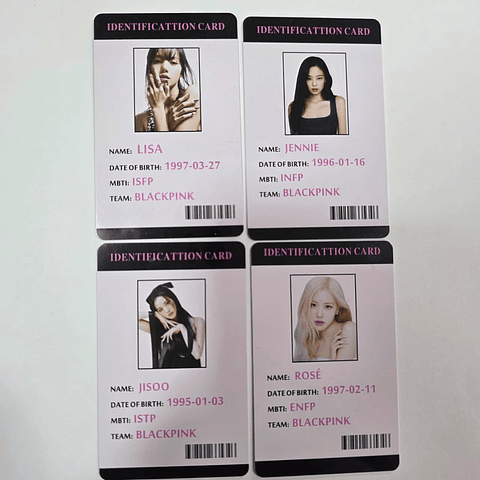 IDENTIFICACIÓN BLACKPINK