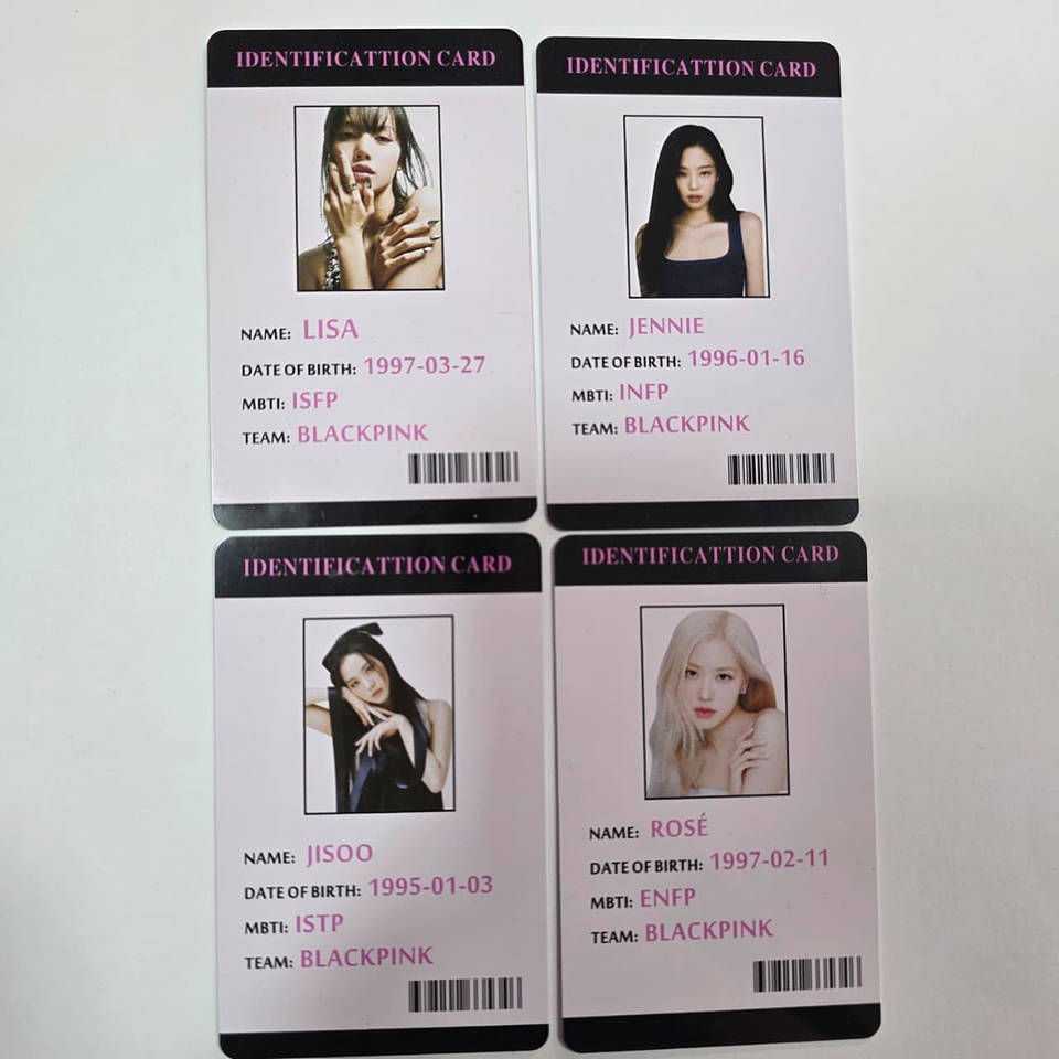 IDENTIFICACIÓN BLACKPINK 1