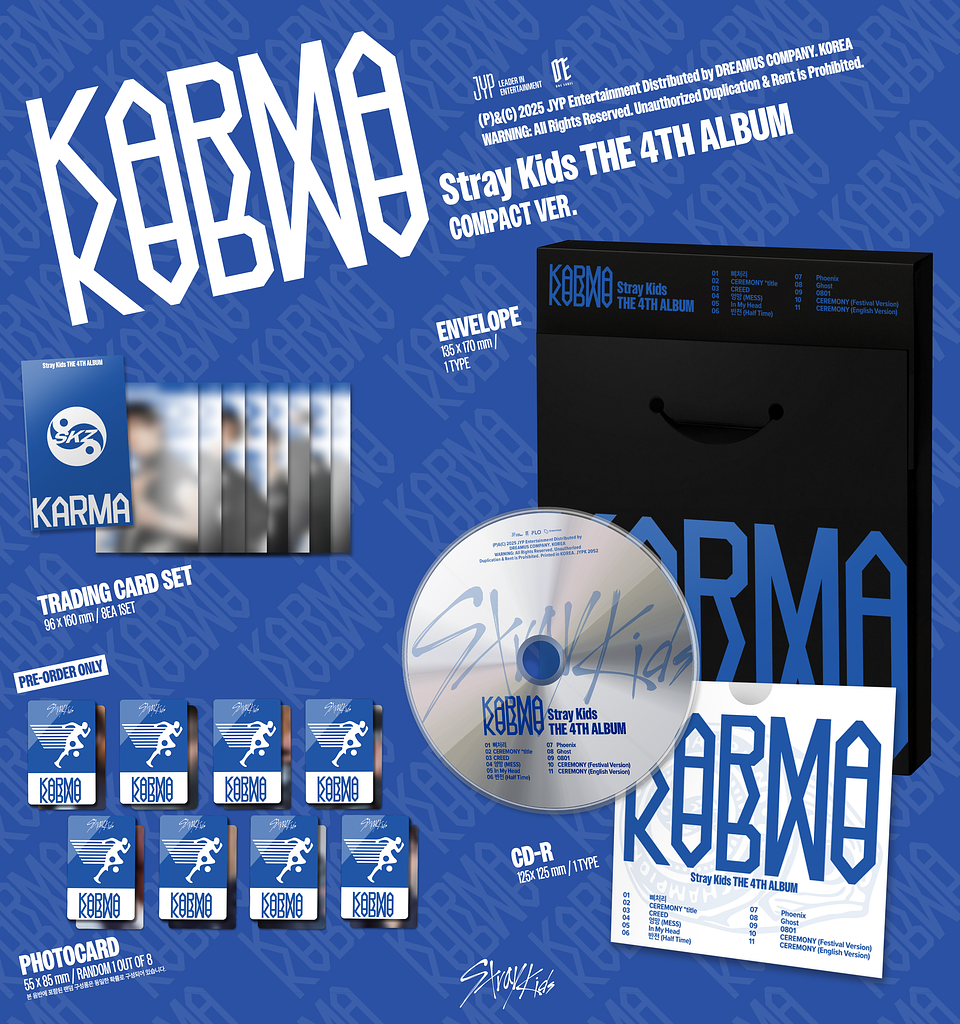 STRAY KIDS - KARMA (COMPACT VER.) 1