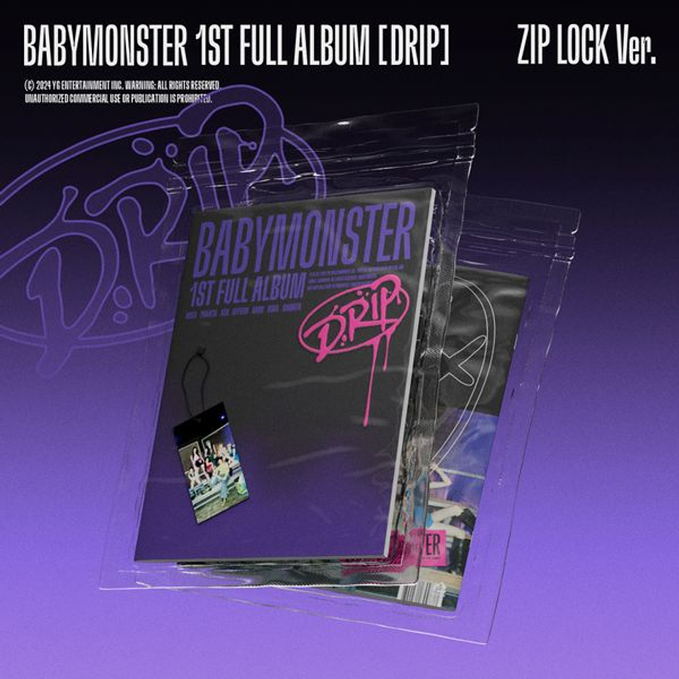 BABYMONSTER - DRIP (ZIP LOCK VER.) 1