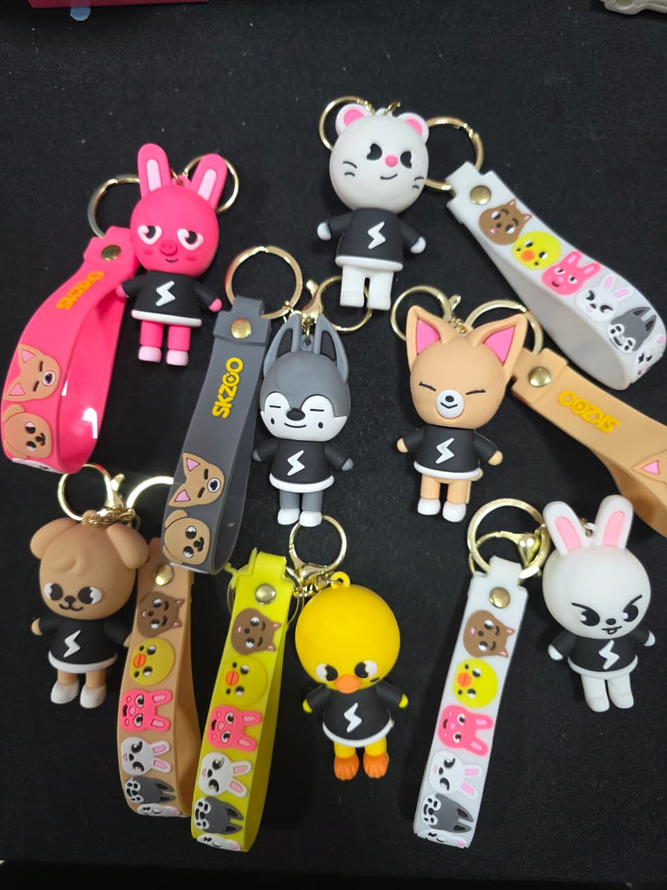 LLAVERO GOMA STRAY KIDS GRANDE 1