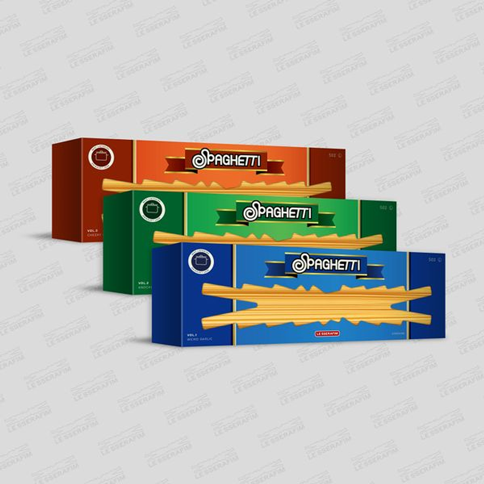 LE SSERAFIM - SPAGHETTI 1