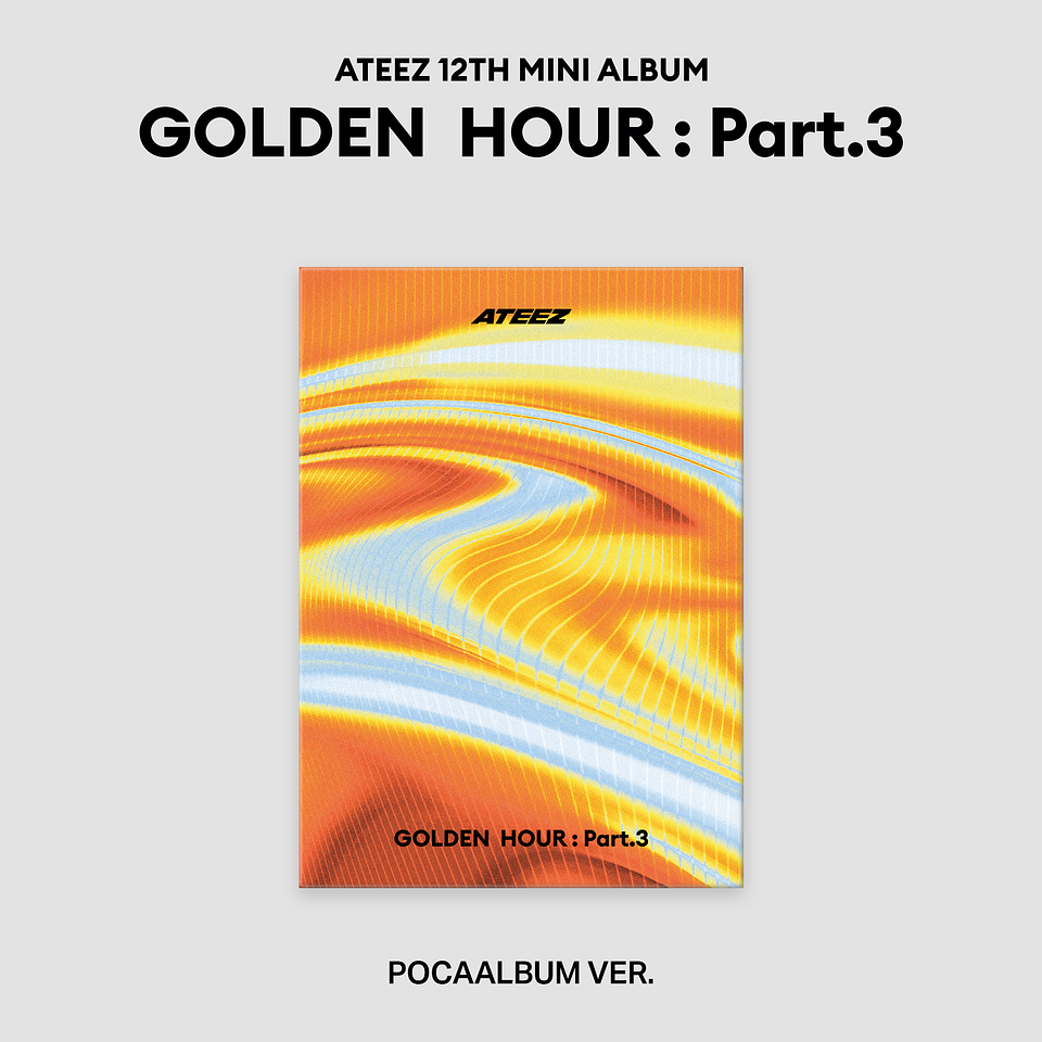 ATEEZ - GOLDEN HOUR: PT3 (POCAALBUM VER) 1