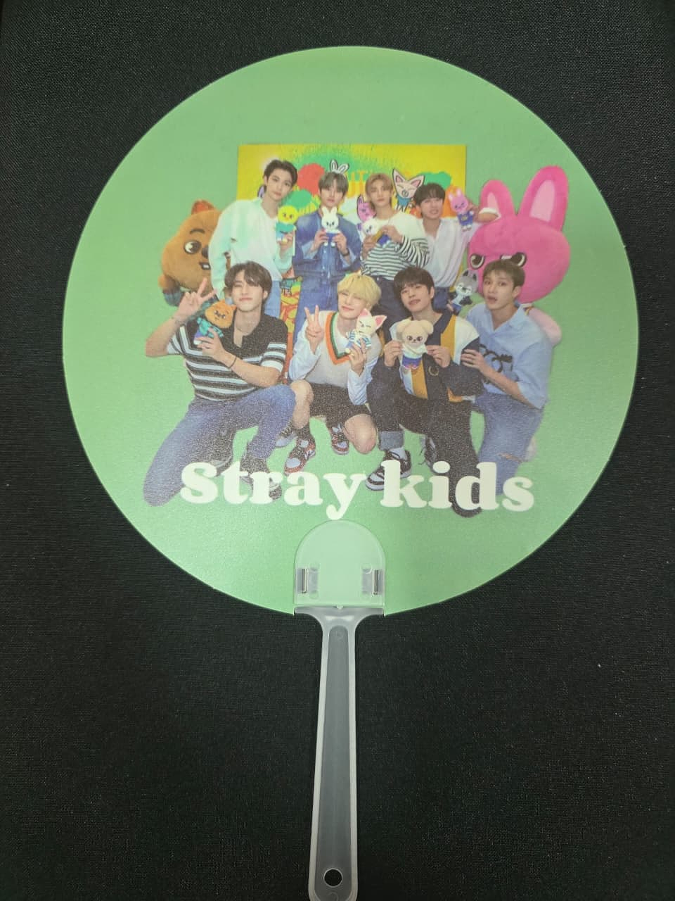 ABANICO STRAY KIDS PLÁSTICO GRUPAL 4