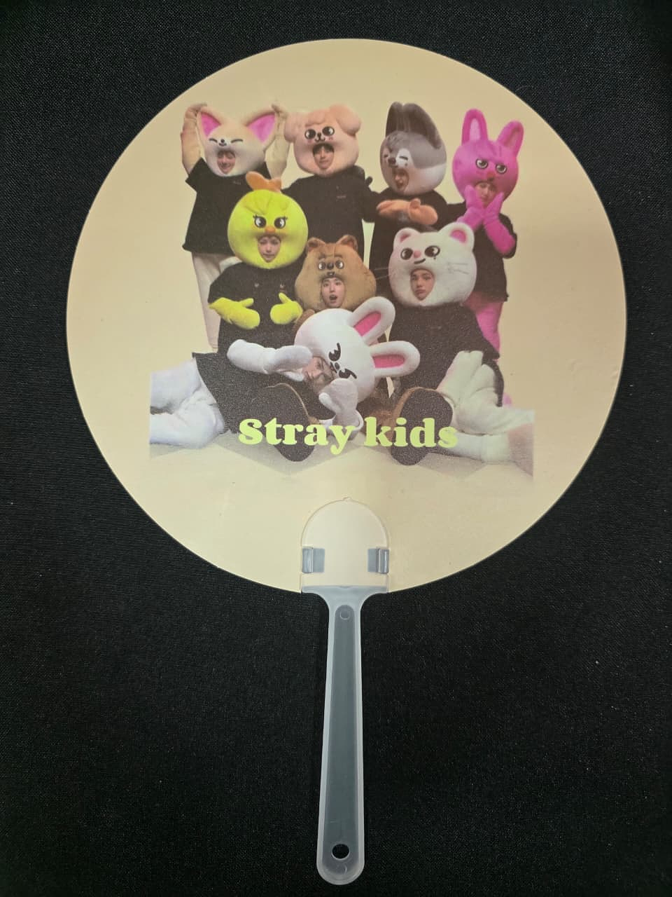 ABANICO STRAY KIDS PLÁSTICO GRUPAL 5