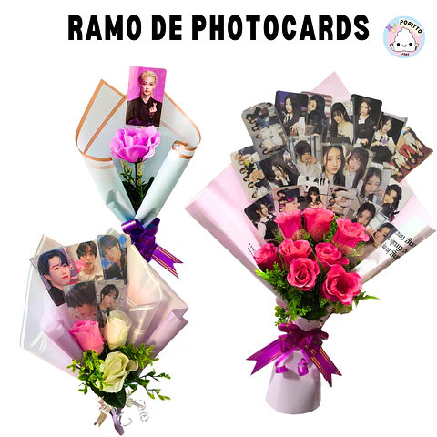 RAMO DE PHOTOCARDS + CARTA - DÍA DE LA MADRE