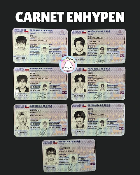 CARNET ENHYPEN